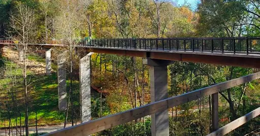 PATH400 bike, pedestrian bridge just keeps getting more awesome